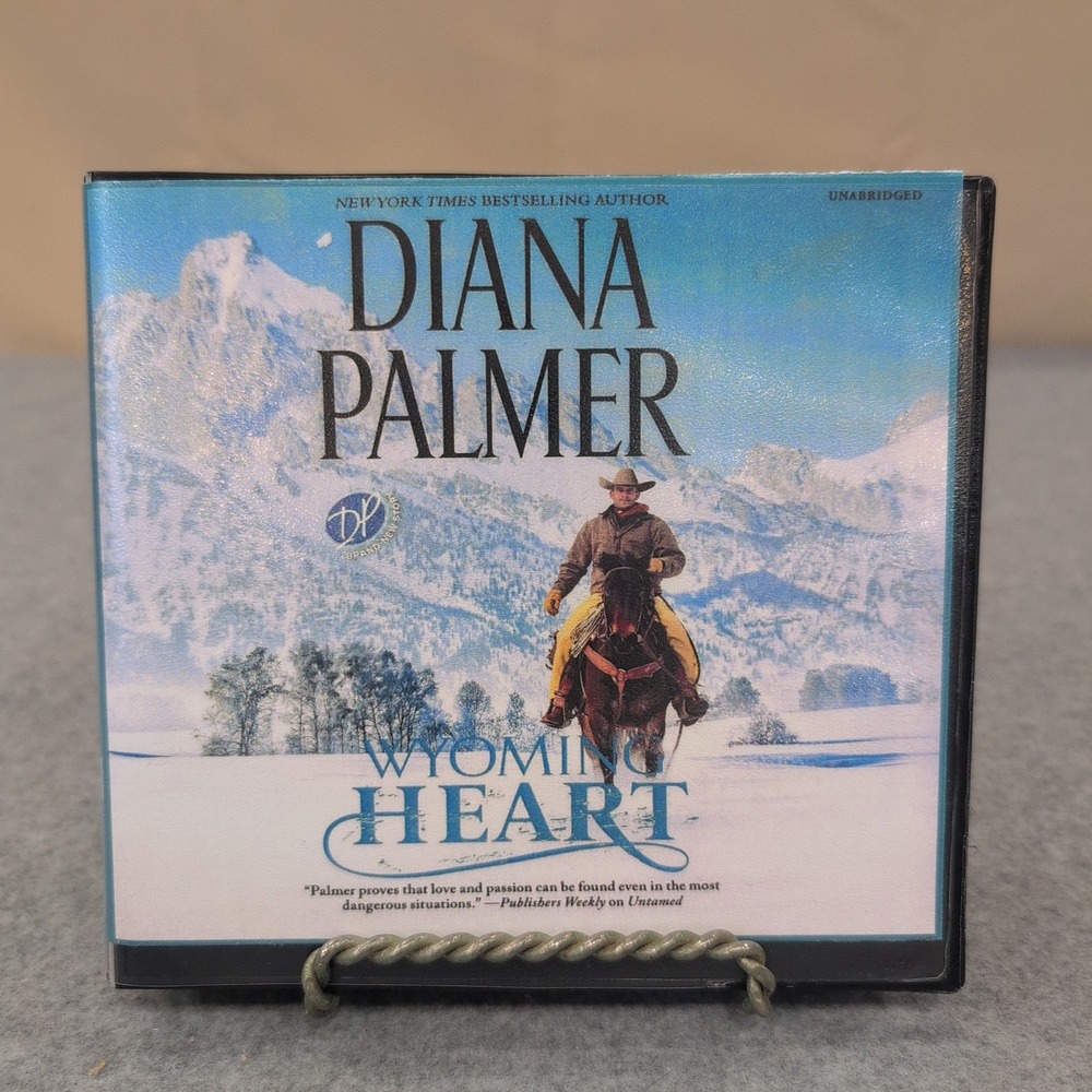 Wyoming Heart Diana Palmer Audiobook CD The Wyoming Men Book 9 Unabridged 8 CD - Picture 1 of 2